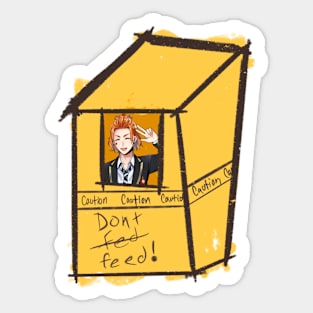 Cater Jailed Sticker